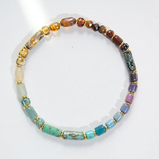 CRYSTAL BRACELET - TOPAZ GREEN QUARTZ