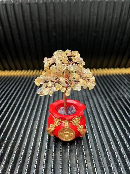 Tradition Chinese Mini Crystal Tree